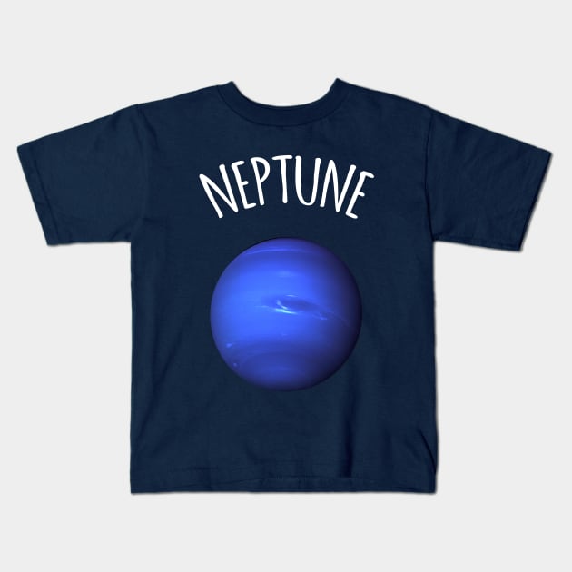 Planet Neptune Kids T-Shirt by vladocar